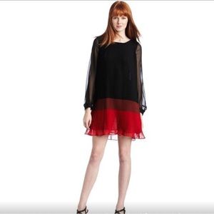 French Connection Fast Shelby Pleated Dress.